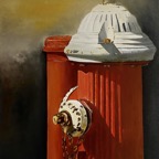 FIRE HYDRANT, oil on canvas, 56x46 cm.jpg