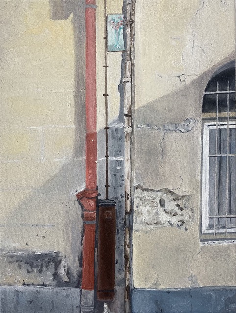 RUE PORTEFOIN, oil on canvas, 16x12 inches, 40x30 cm.jpg