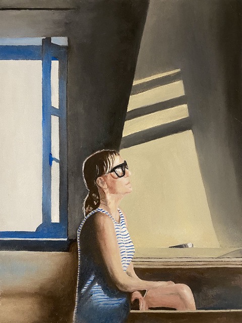 AFTERNOON SUN, oil on canvas, 16x12 inches, 40x30 cm.jpg