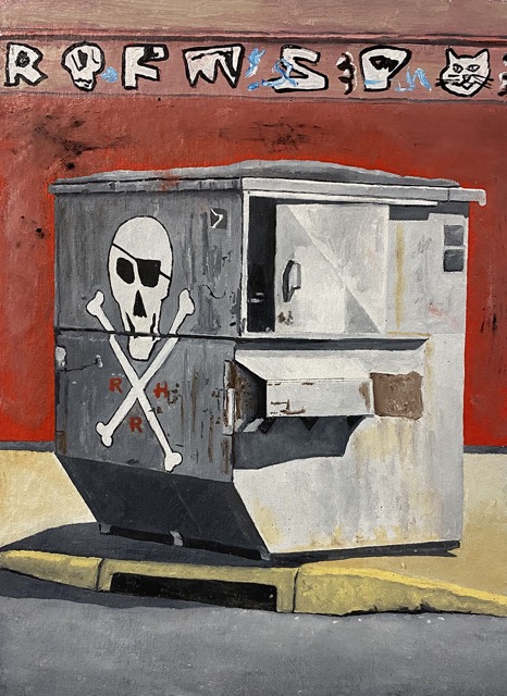 RICHARD STREET, RED HOOK, oil on canvas, 16x12 inches, 40x30 cm.jpg